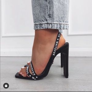 These are super cute heels from WhiteFox Boutique
